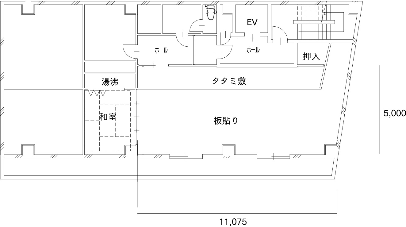 6階フロアサイズ